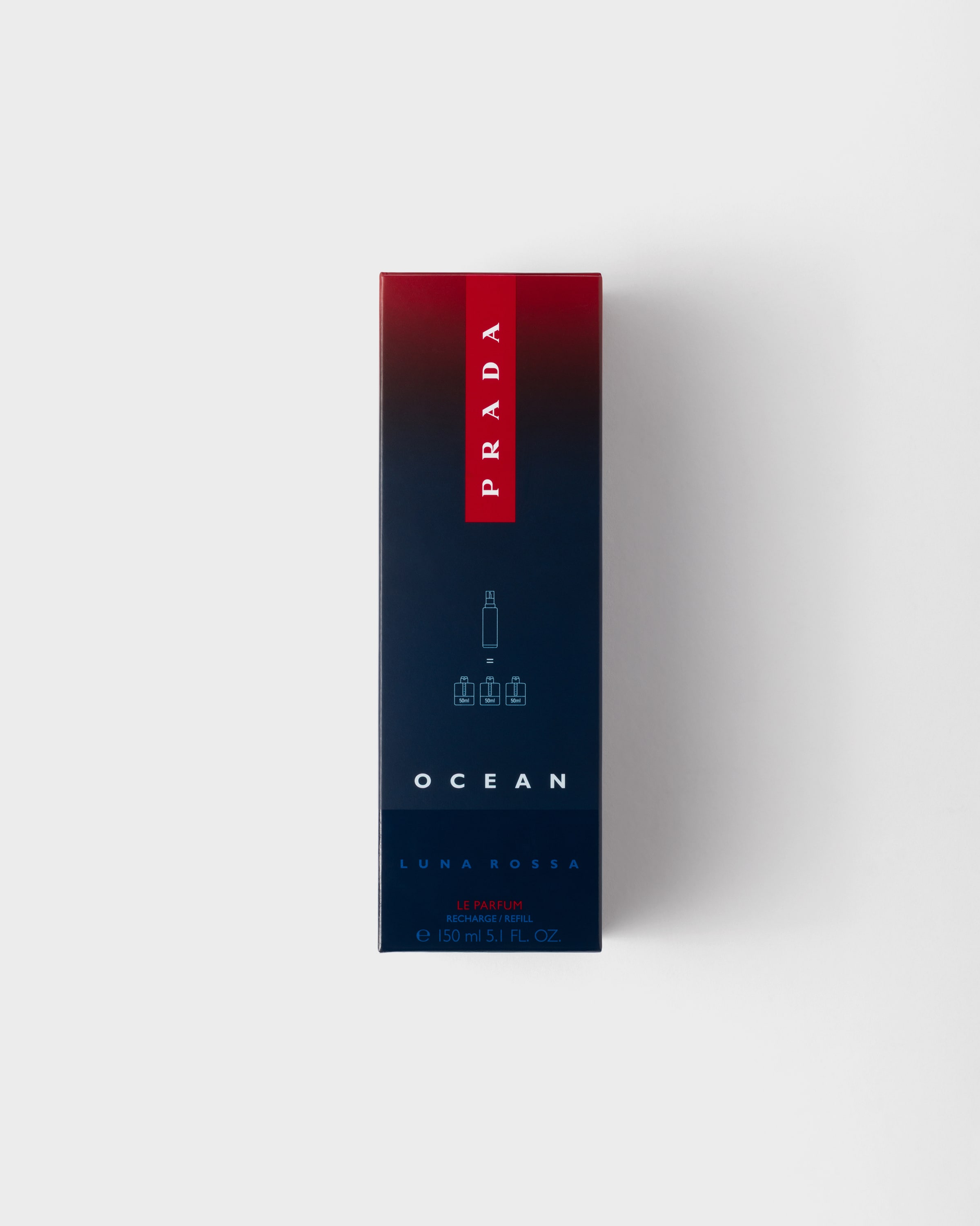 Shop Prada Ricarica Luna Rossa Ocean Le Parfum 150 Ml In Neutri