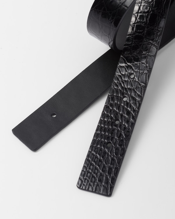 Crocodile stem - Black Crocodile stem - Black