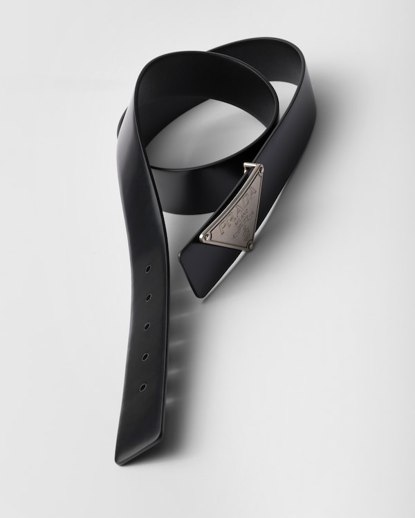 Ceinture en cuir brossé Ceinture en cuir brossé