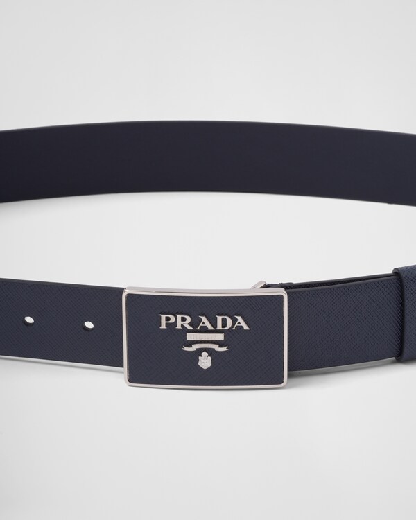 Saffiano leather belt Saffiano leather belt