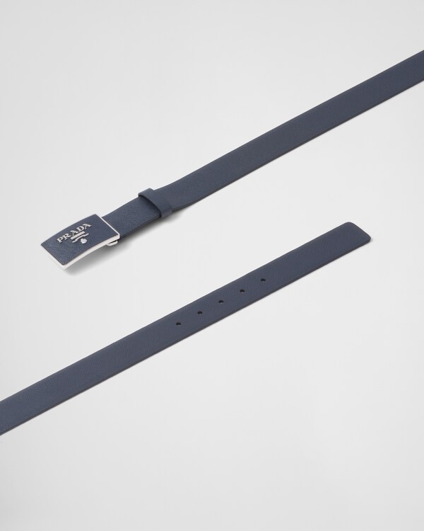 Saffiano leather belt Saffiano leather belt