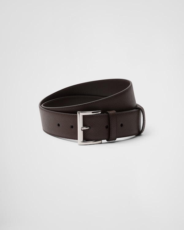 【国内発送】 Brown Light Suede PRADA | belt 小物