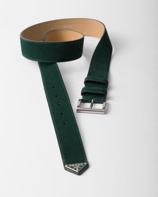 Suede belt Suede belt