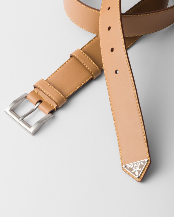 حزام جلد - سمرة فاتحة حزام جلد - سمرة فاتحة