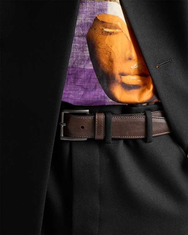 Leather belt - Cocoa Brown Leather belt - Cocoa Brown