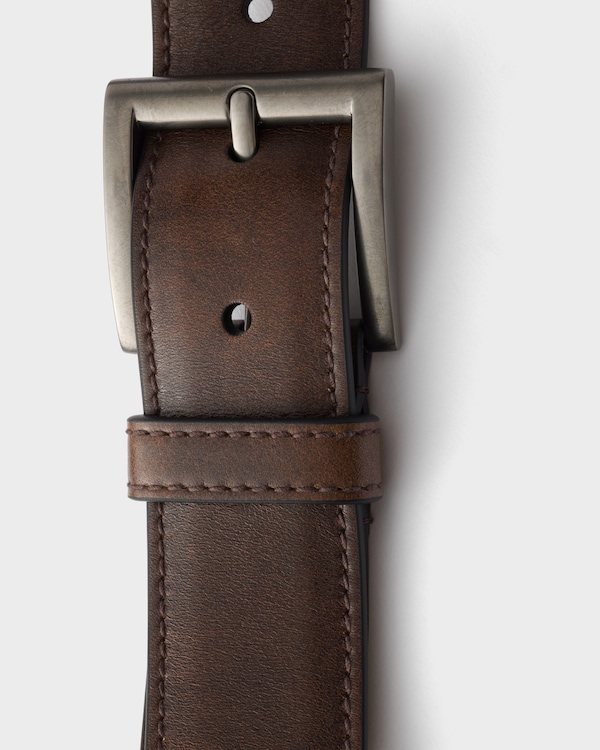 Leather belt - Cocoa Brown Leather belt - Cocoa Brown