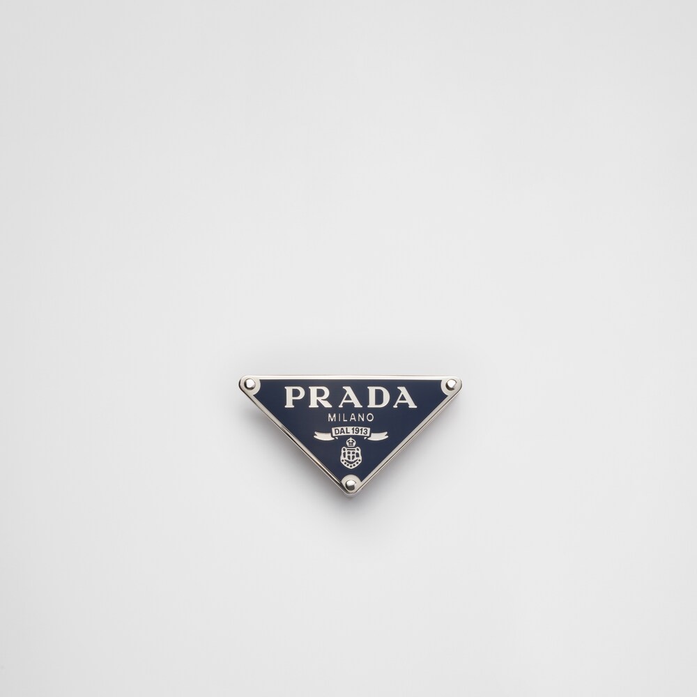 Prada Enameled-metal belt buckle 1