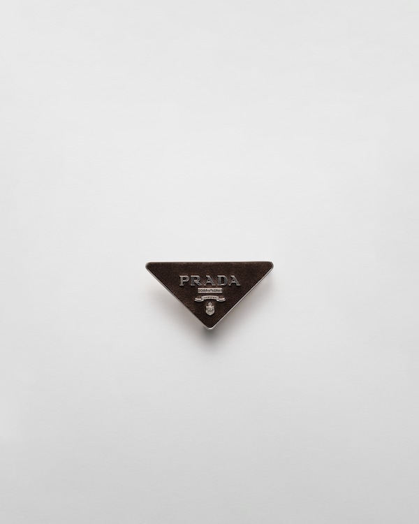 White Leather Belt | PRADA
