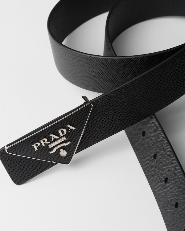 Saffiano belt buckle Saffiano belt buckle