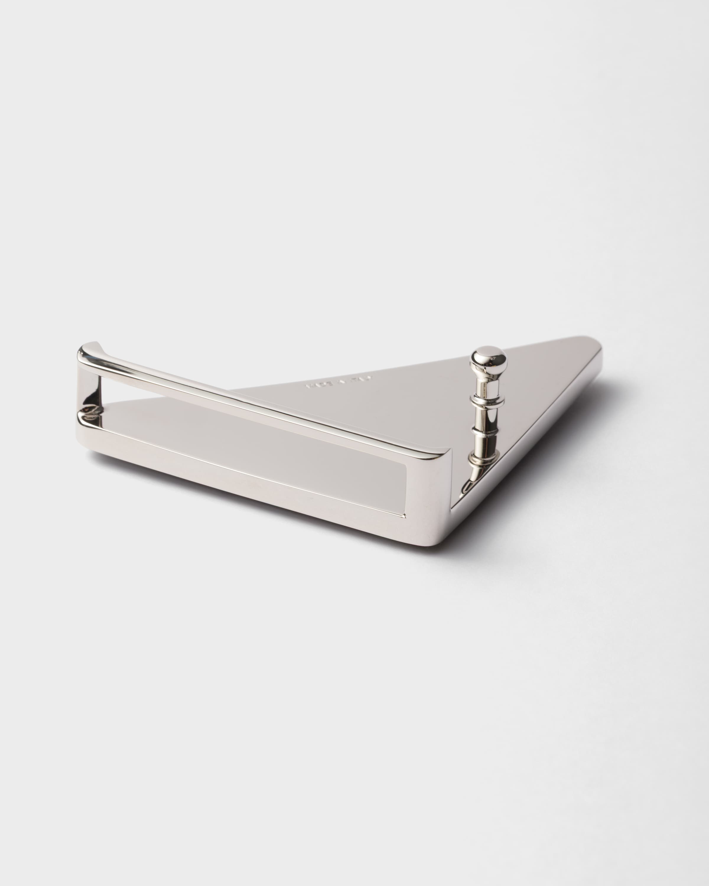Prada Saffiano Belt Buckle In Baltic Blue