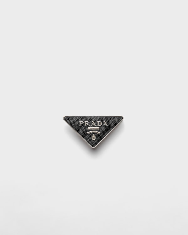 Black Woven Re-Nylon belt | PRADA