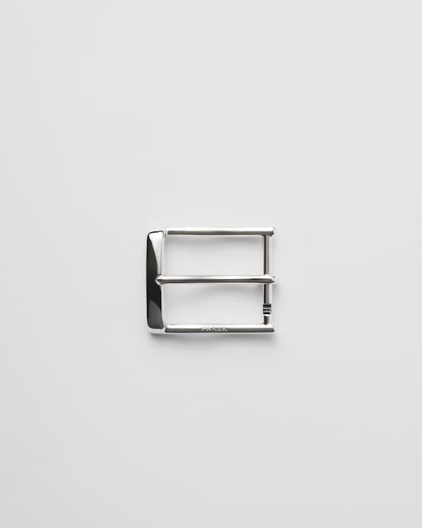 Metal belt buckle - Silver Metal belt buckle - Silver