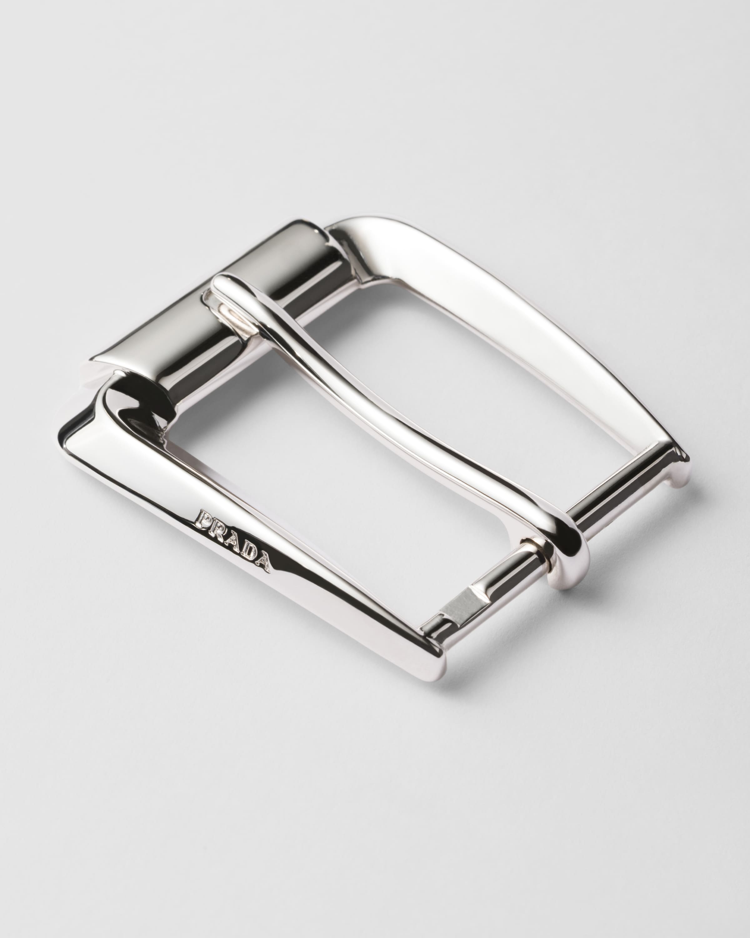 Silver Metal belt buckle | PRADA