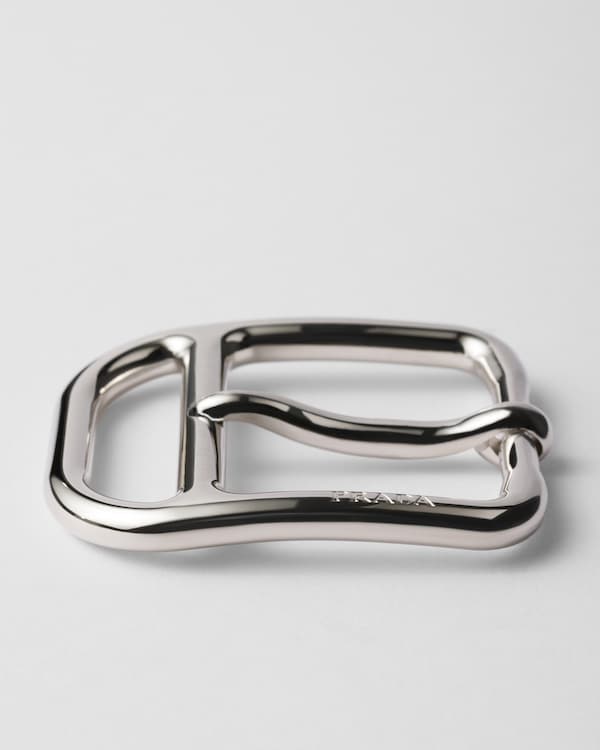 Metal belt buckle - Silver Metal belt buckle - Silver