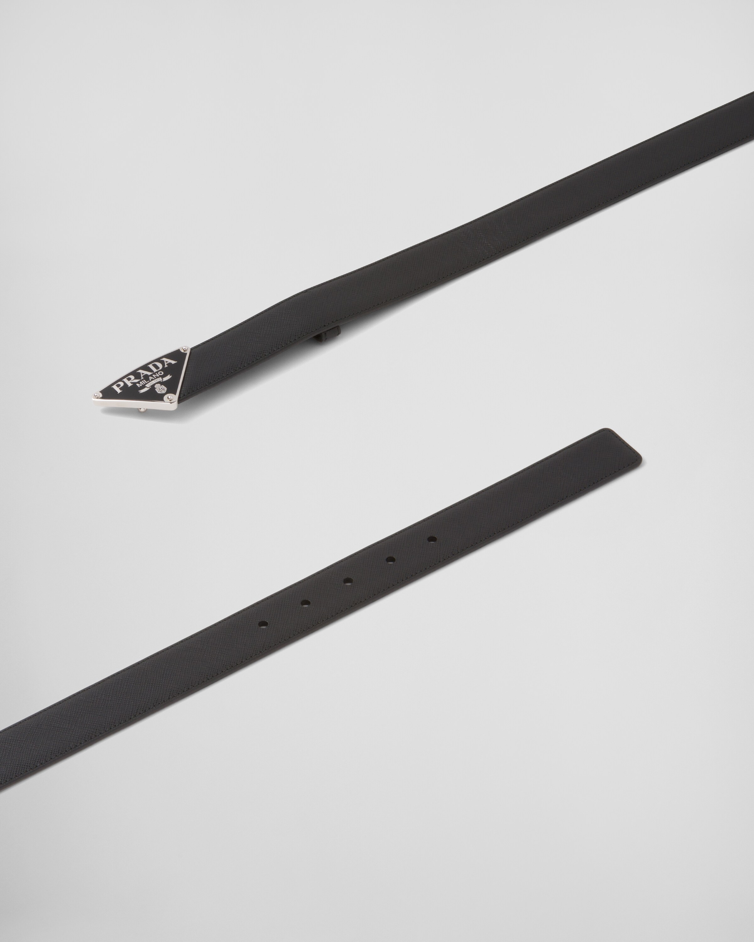 Prada Saffiano Leather Belt 3