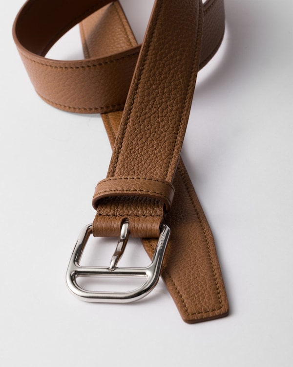Leather belt - Cognac Leather belt - Cognac