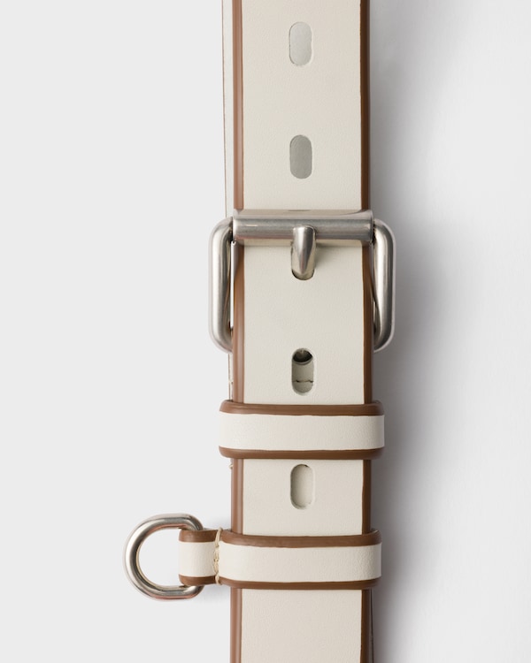 Ceinture en cuir - Talc Ceinture en cuir - Talc