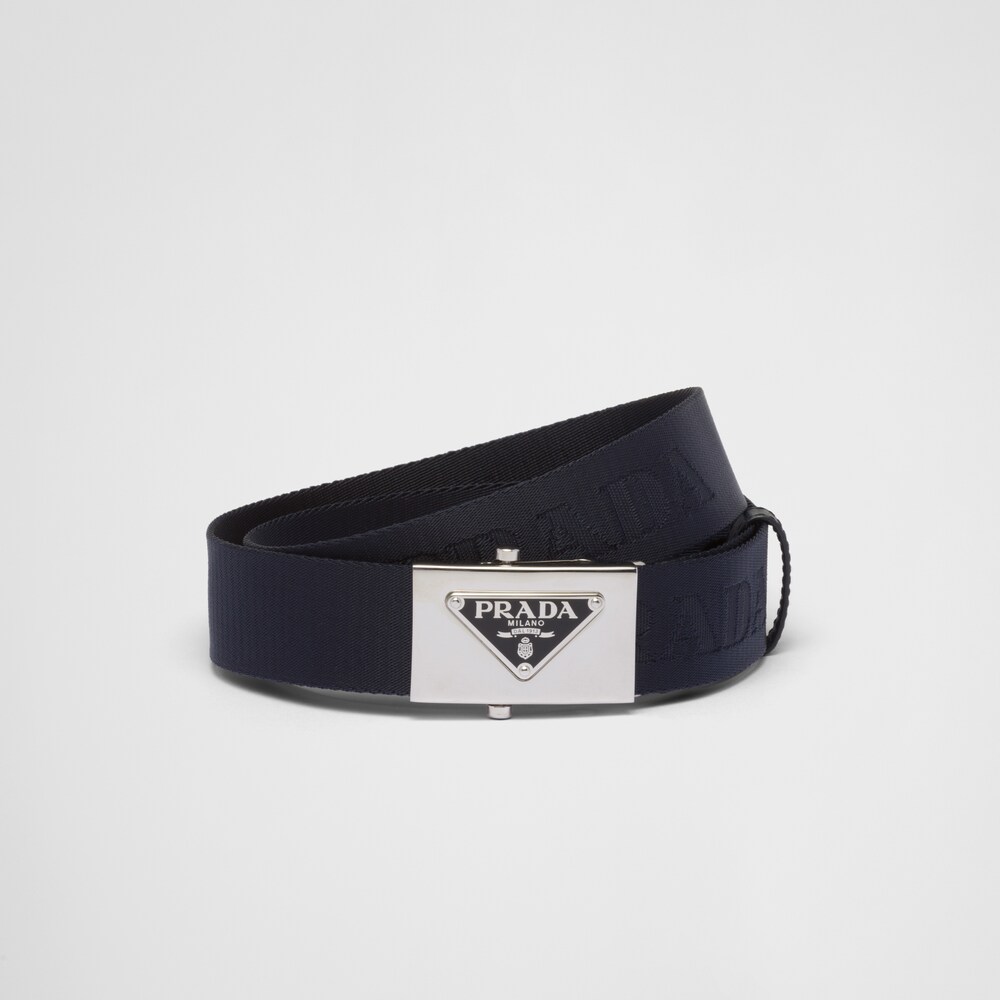 Cinturón de nylon Ultramarino | Prada Cinturón de nylon Ultramarino | Prada