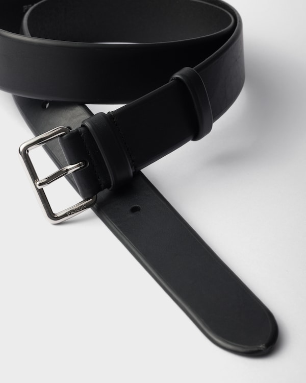 Ledergürtel - Schwarz Ledergürtel - Schwarz