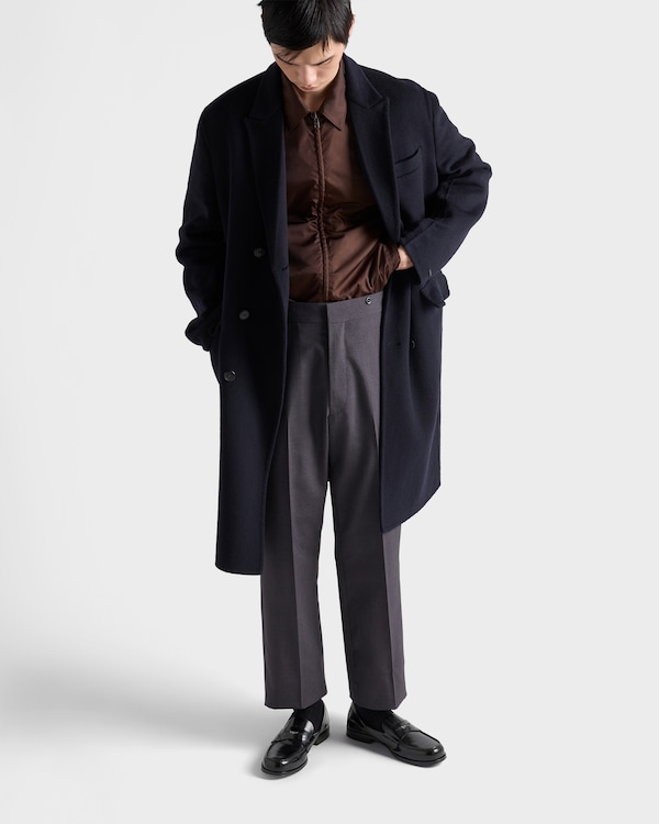 Brushed leather loafers - Black Brushed leather loafers - Black