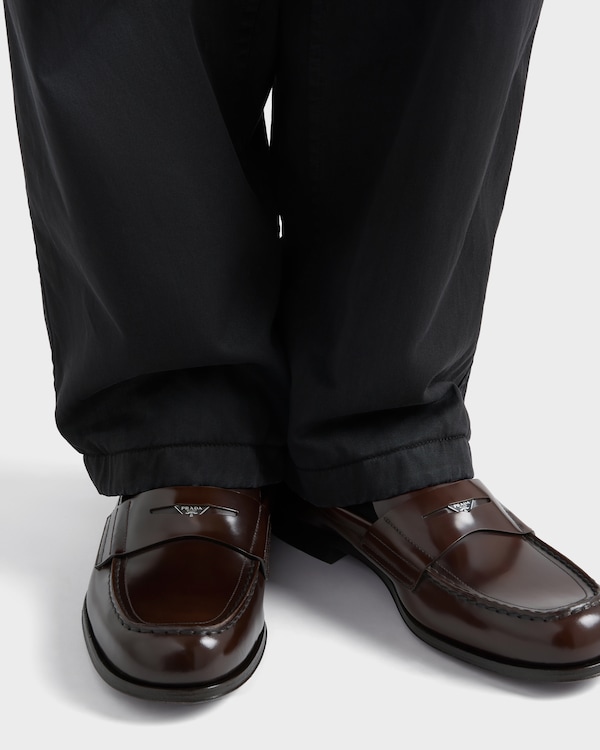 Mocassini in pelle spazzolata Mocassini in pelle spazzolata