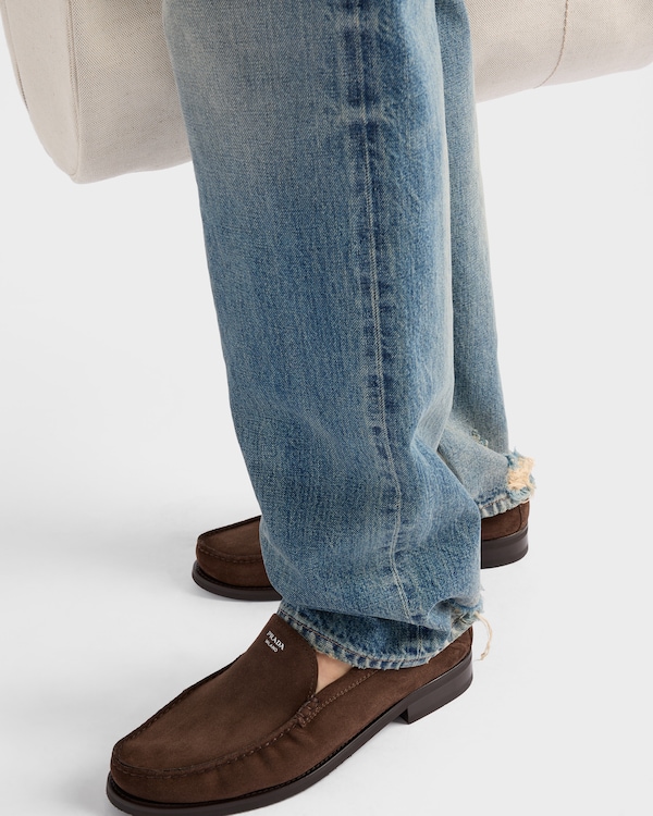 Suede loafers - Dark Brown Suede loafers - Dark Brown