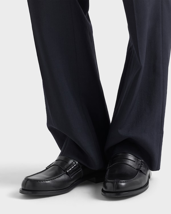 Loafer aus Leder - Schwarz Loafer aus Leder - Schwarz