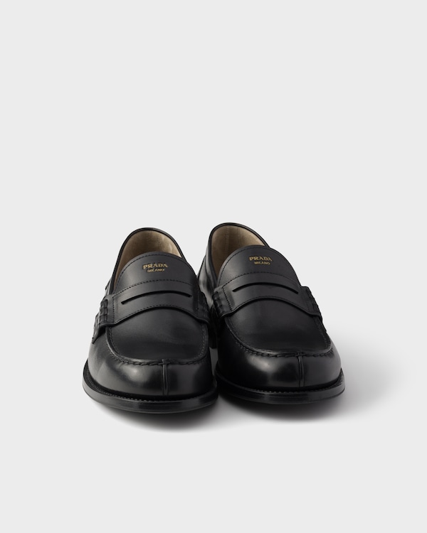 Loafer aus Leder - Schwarz Loafer aus Leder - Schwarz