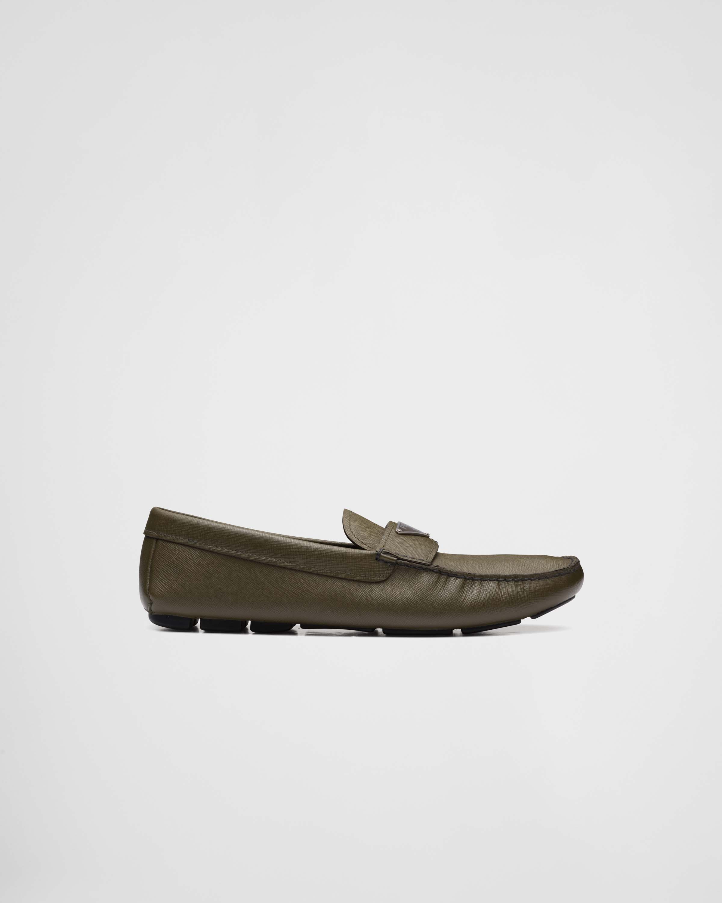 Prada mens driving shoes on sale