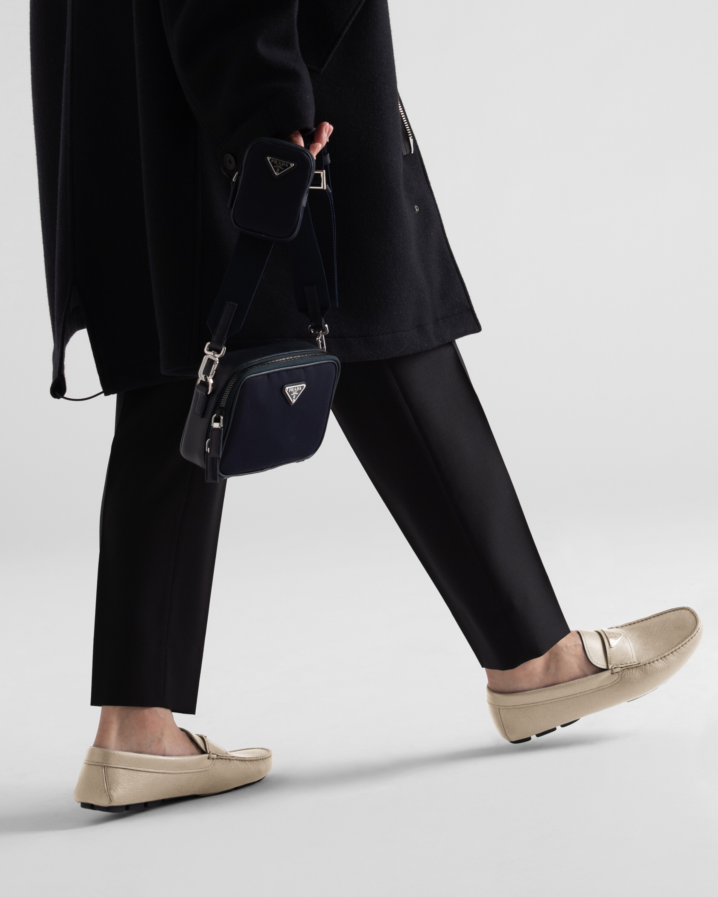 Prada Saffiano leather loafers 3