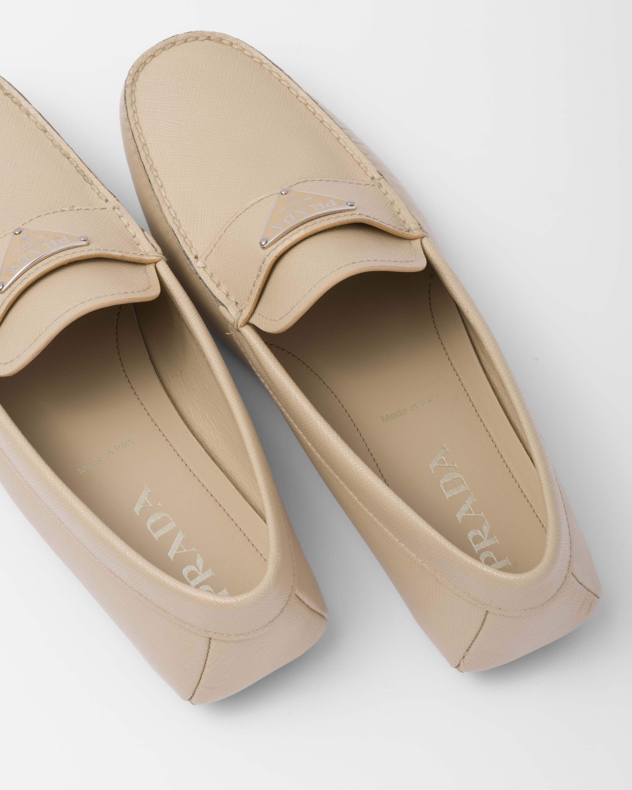 Prada Saffiano leather loafers 6