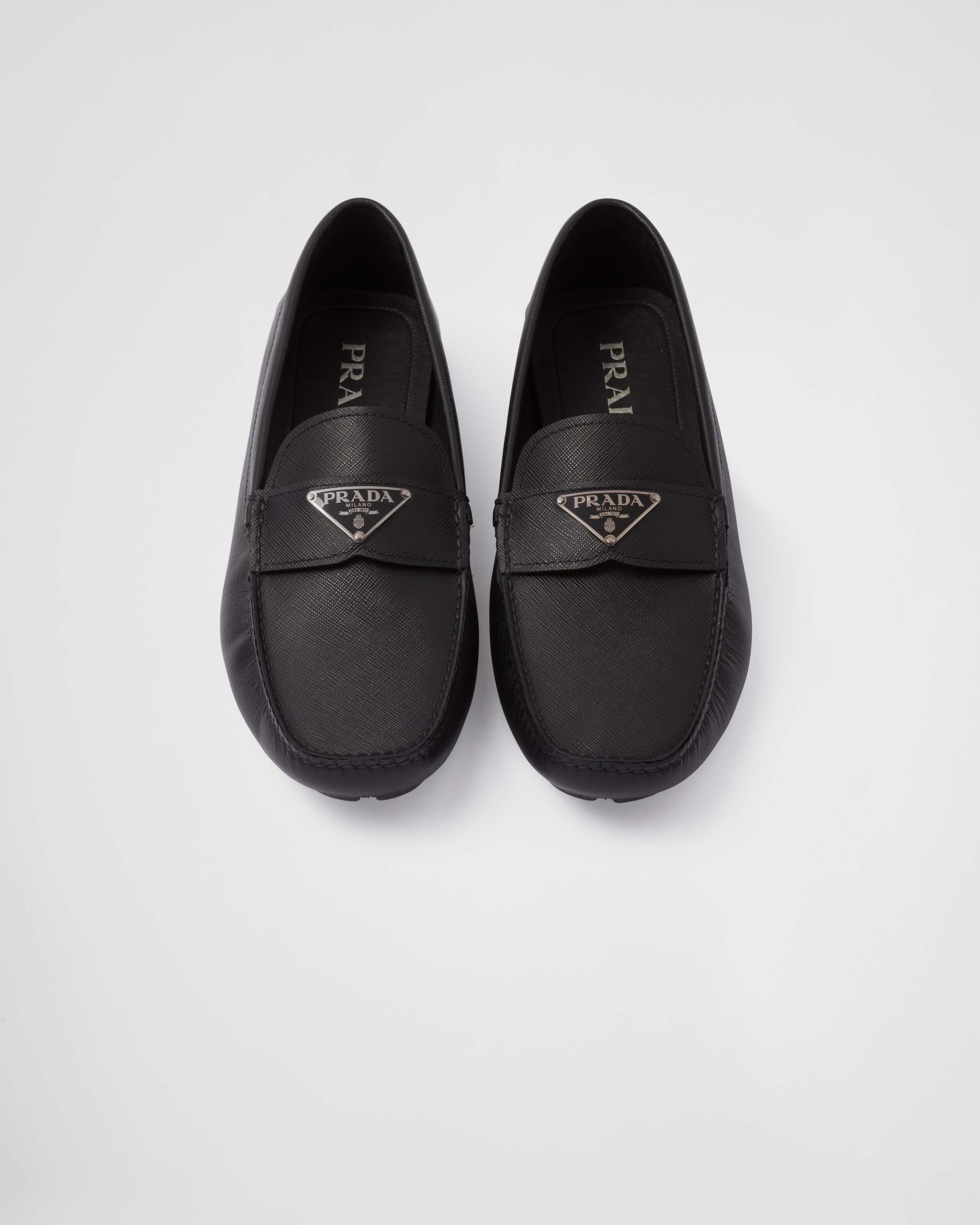 Prada saffiano shoes sale