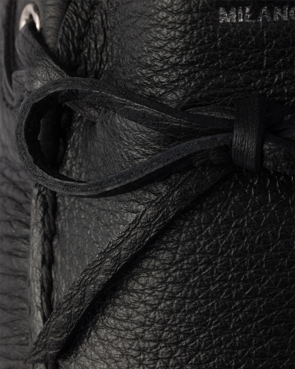 Leather driving shoe - Black Leather driving shoe - Black