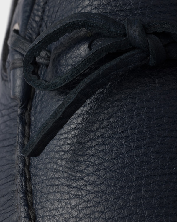 حذاء قيادة من الجلد - أزرق بلطيقي حذاء قيادة من الجلد - أزرق بلطيقي