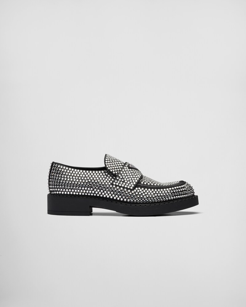 prada suede loafers mens