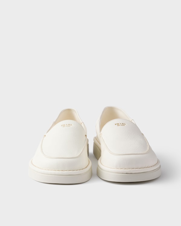 Leather slip-ons Leather slip-ons