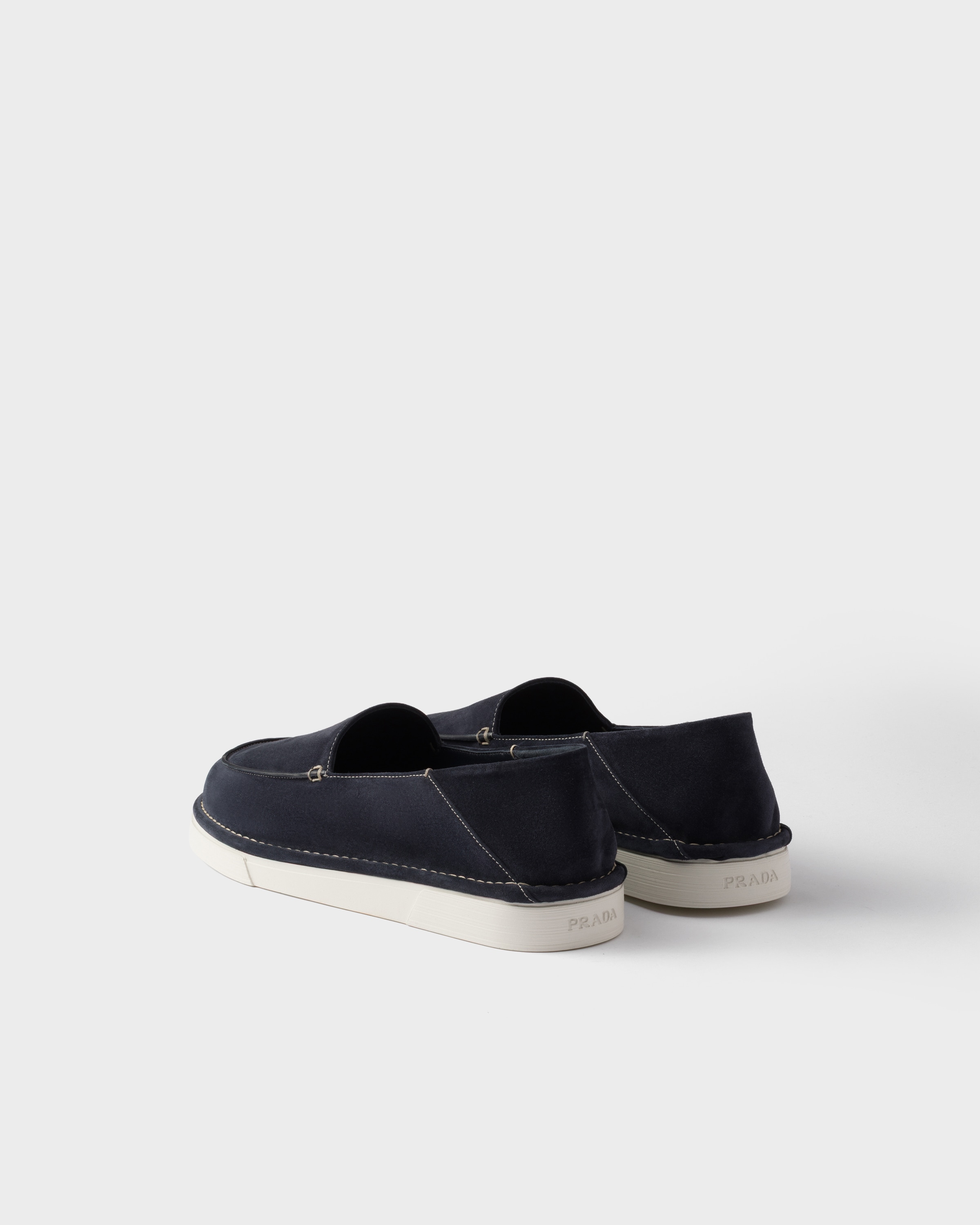 Suede slip-ons