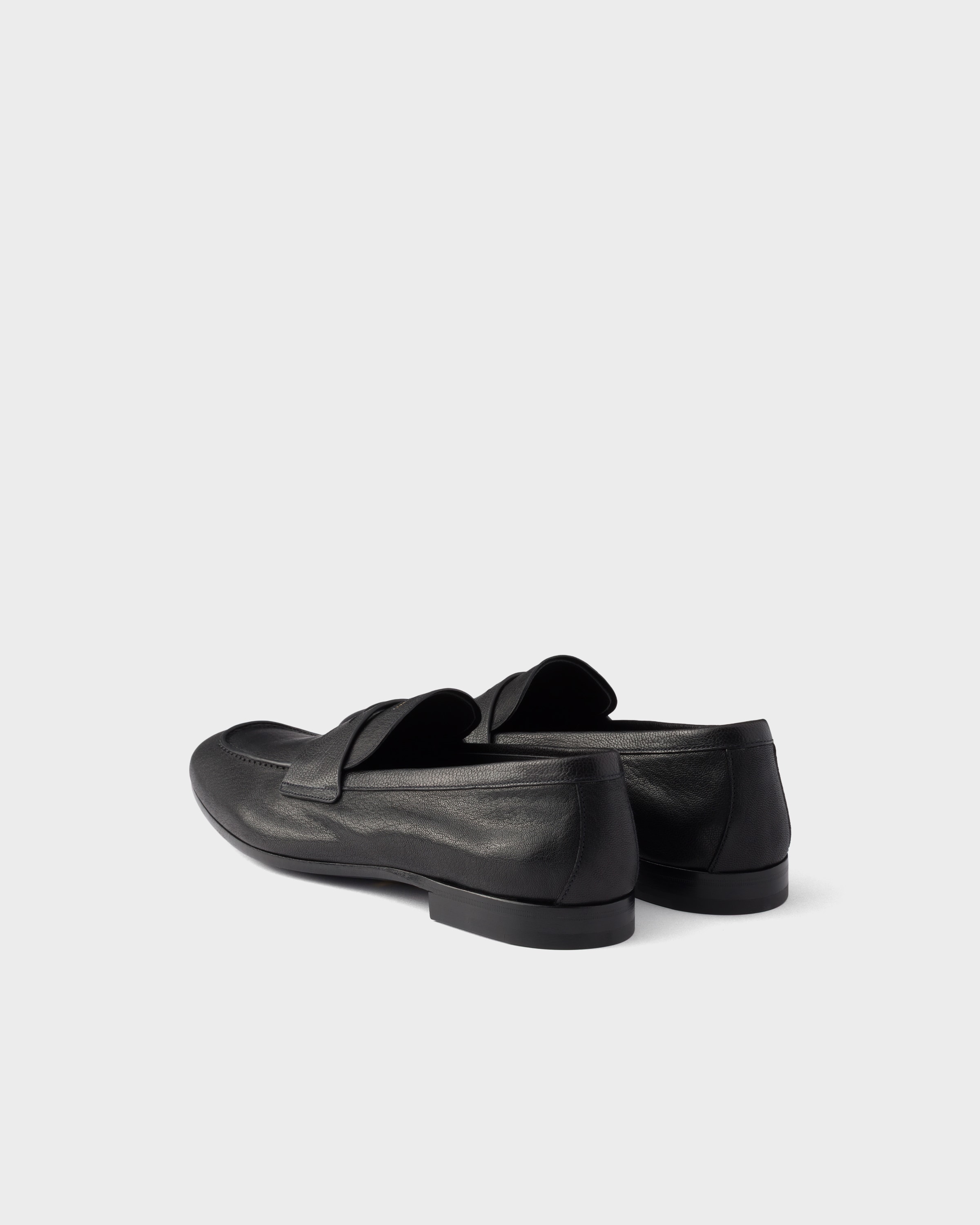 Leather loafers
