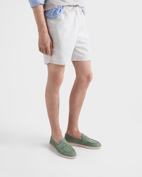 Suede loafers - Sage Green Suede loafers - Sage Green