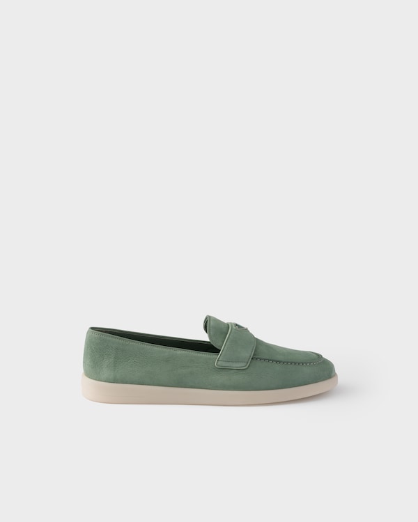 Suede loafers - Sage Green Suede loafers - Sage Green