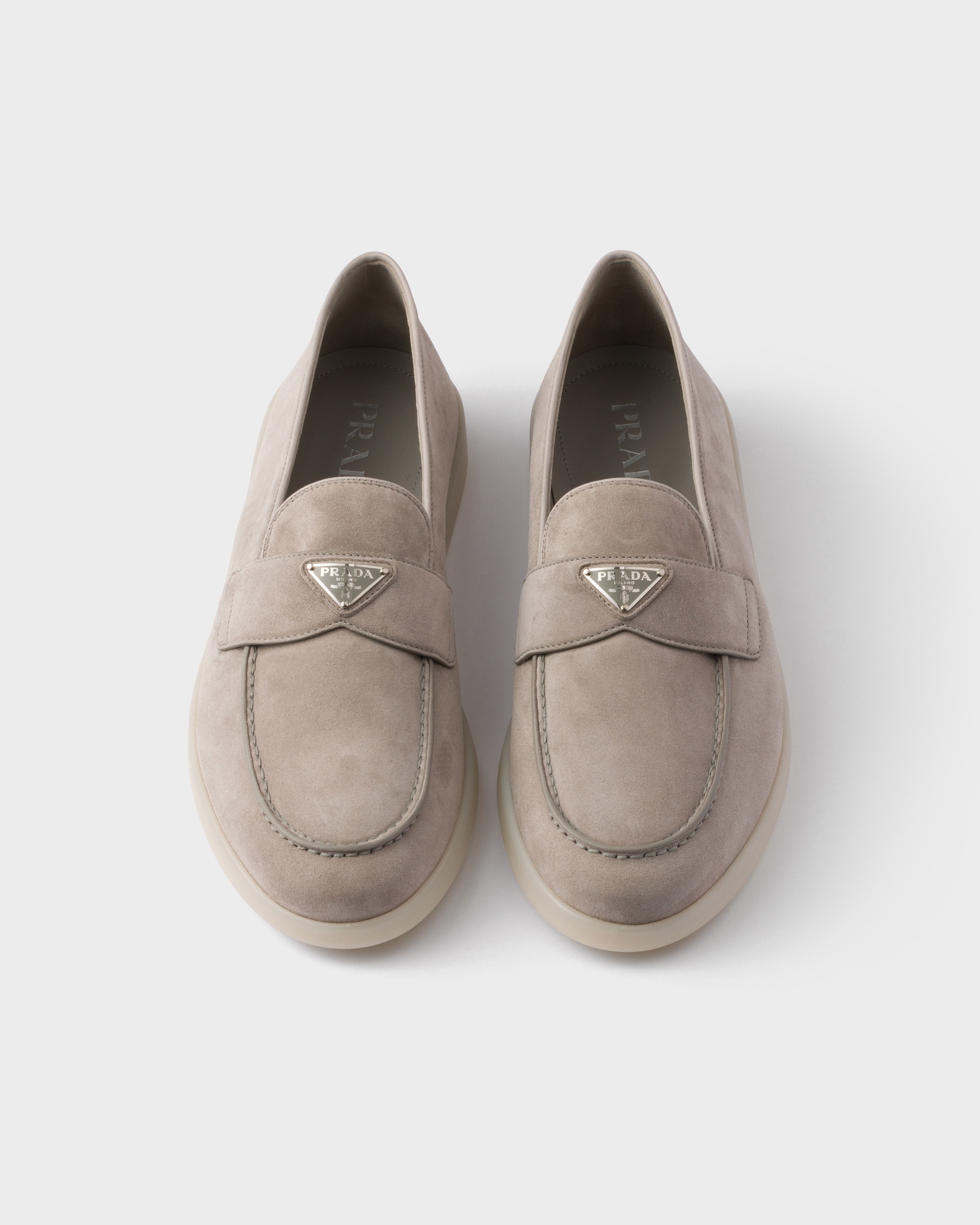 Prada Suede Loafers