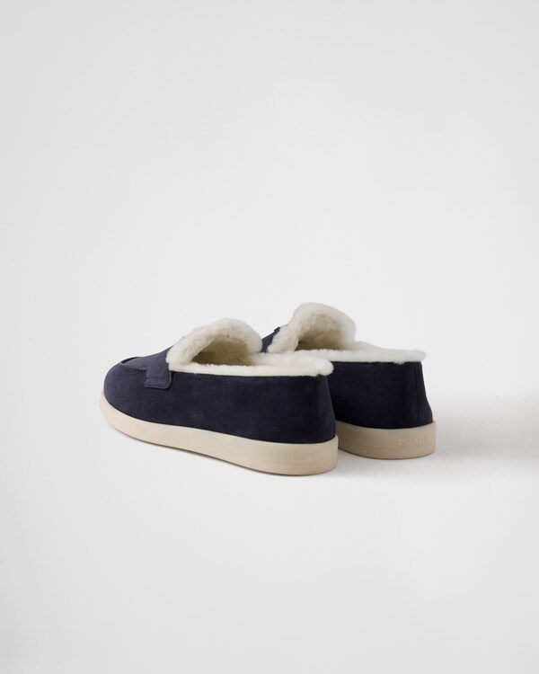 Suede loafers - Navy Suede loafers - Navy