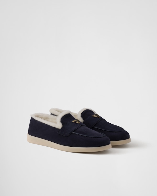 Suede loafers - Navy Suede loafers - Navy