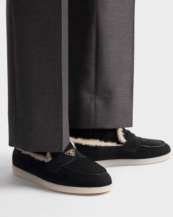 Suede loafers - Black Suede loafers - Black