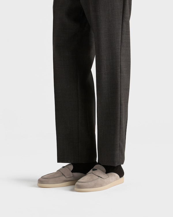 Suede mules - Cloudy Gray Suede mules - Cloudy Gray