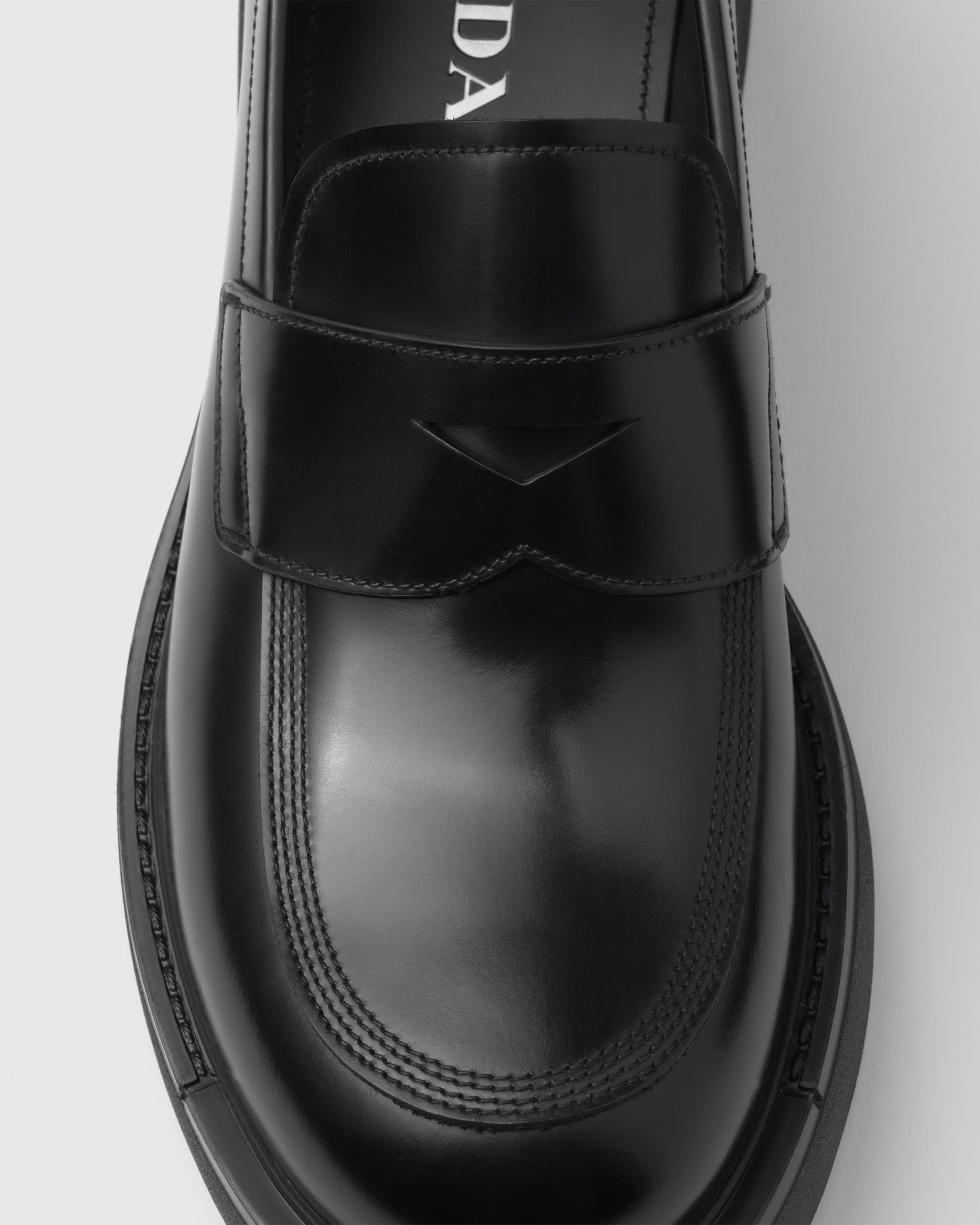 Prada penny loafer shop