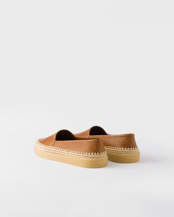 Nappa leather espadrilles Nappa leather espadrilles