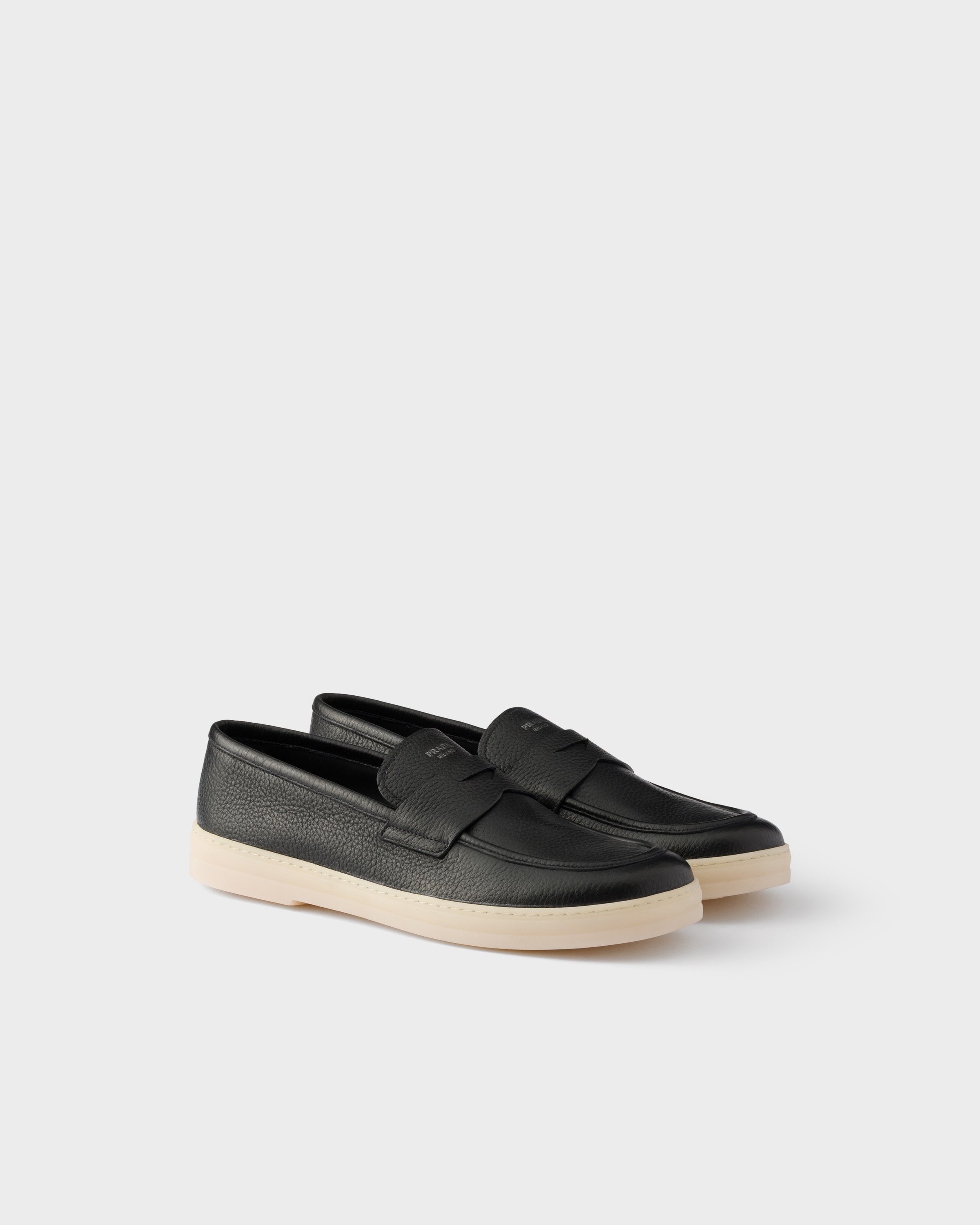 Leather loafers