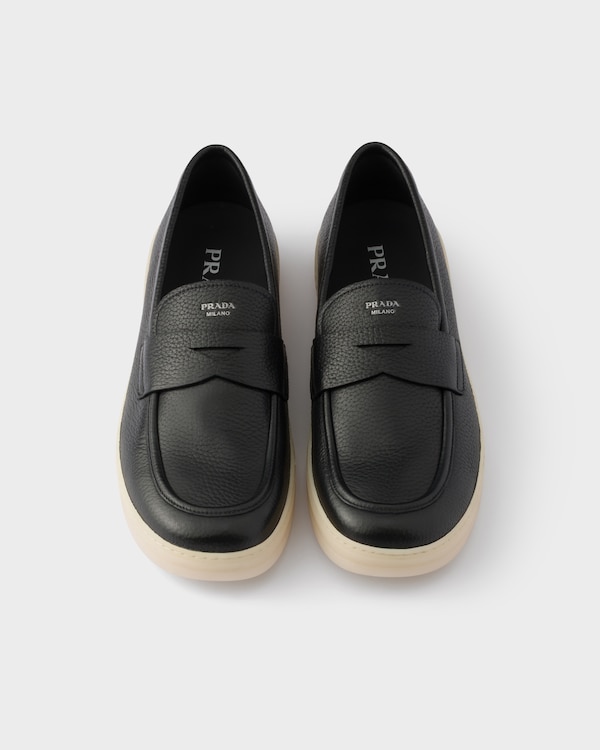 Leather loafers - Black Leather loafers - Black