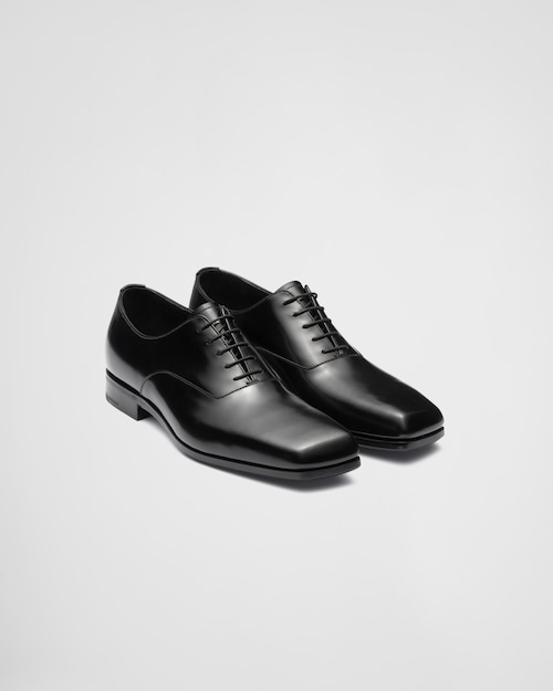 Prada Brushed leather Oxford shoes 1